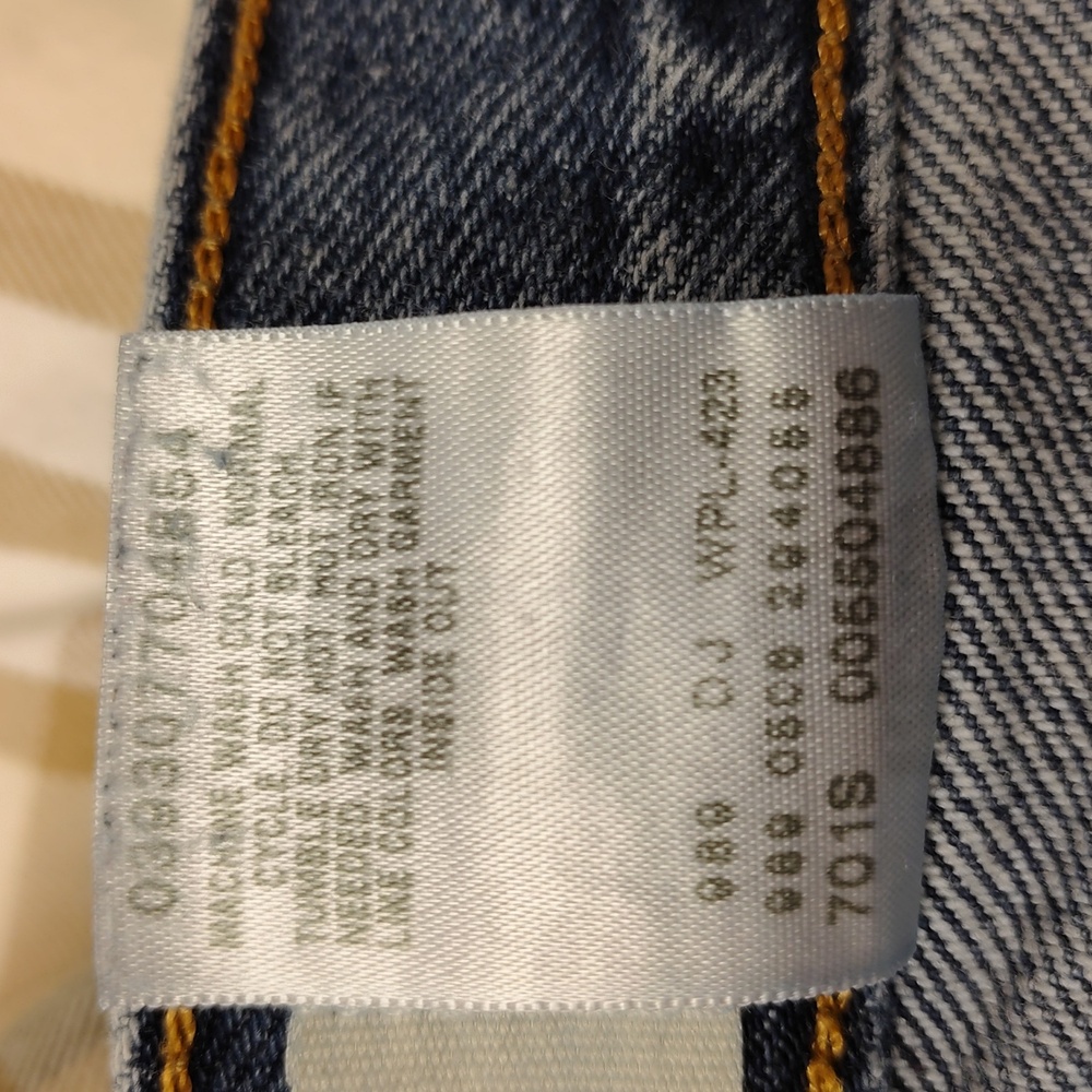 Levi's 550 Relaxed Fit Denim Jeans Classic Blue - Picture 10 of 12
